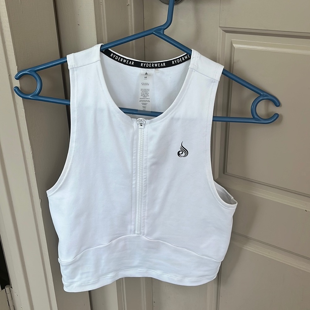 Ryderwear reflex zip up tank